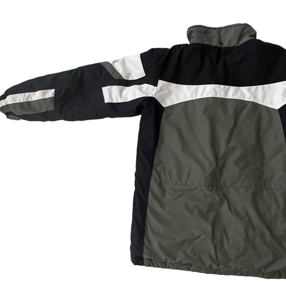 Boys Columbia VERTEX Coat ~ Youth Size 14/16 ~ Olive Green/Black/White - Picture 2 of 11